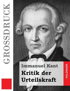 portada Kritik der Urteilskraft (Großdruck) (en Alemán)