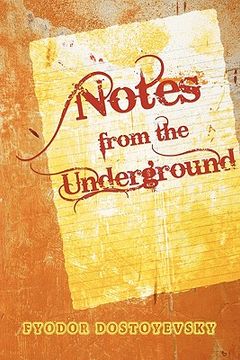 portada notes from the underground (in English)