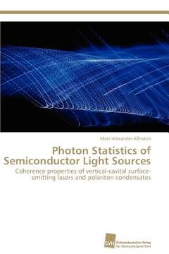 portada photon statistics of semiconductor light sources (en Inglés)
