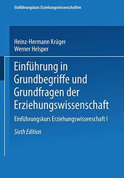 portada Einführung in Grundbegriffe und Grundfragen der Erziehungswissenschaft (in German)