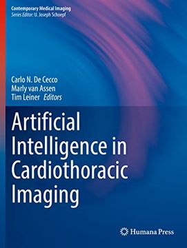 portada Artificial Intelligence in Cardiothoracic Imaging (en Inglés)