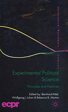 portada Experimental Political Science: Principles and Practices (Ecpr Research Methods) (en Inglés)