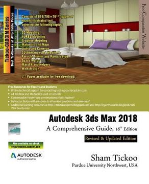 portada Autodesk 3ds Max 2018: A Comprehensive Guide (en Inglés)