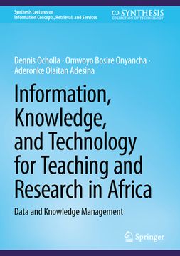 portada Information, Knowledge, and Technology for Teaching and Research in Africa: Data and Knowledge Management (en Inglés)