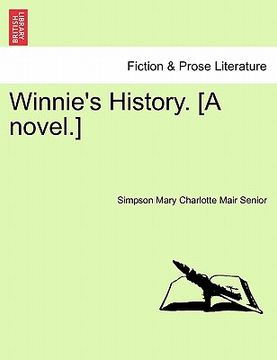 portada winnie's history. [a novel.] (in English)