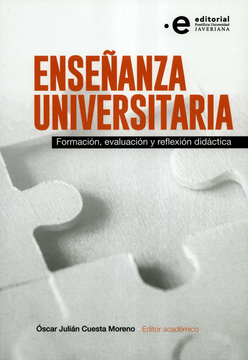 portada ENSEÑANZA UNIVERSITARIA FORMACION EVALUACION Y REFLEXION DIDACTICA
