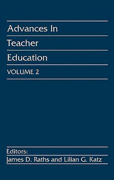 portada advances in teacher education, volume 2 (en Inglés)