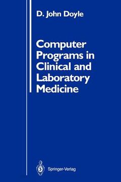 portada computer programs in clinical and laboratory medicine (en Inglés)