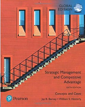 portada Strategic Management and Competitive Advantage: Concepts and Cases, Global Edition (en Inglés)