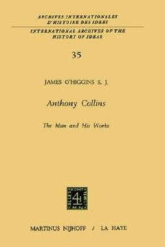 portada anthony collins the man and his works (en Inglés)