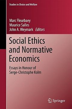 portada social ethics and normative economics