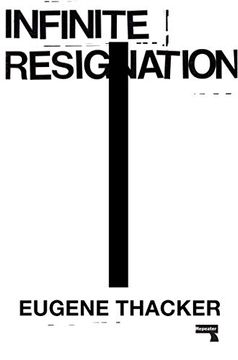 portada Infinite Resignation: On Pessimism (en Inglés)