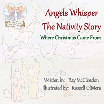 portada Angels Whisper the Nativity Story: Where Christmas Came From (in English)