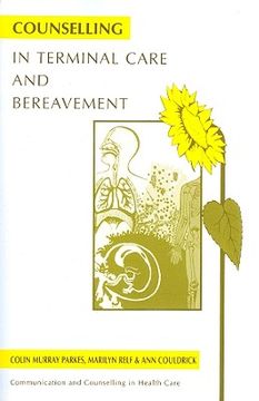 portada counselling in terminal care and bereavement (en Inglés)