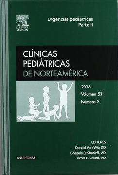 portada clínicas pediátricas de norteamérica 2006. volumen 53 n.º 2: urgencias pediátricas (2ª parte)