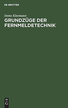 portada Grundzüge der Fernmeldetechnik (in German)