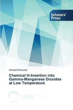 portada Chemical H-Insertion into Gamma-Manganese Dioxides at Low Temperature