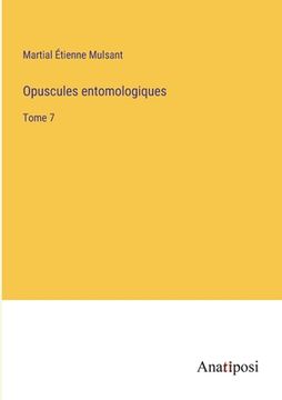 portada Opuscules entomologiques: Tome 7 (in French)