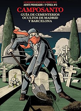 portada Camposanto: Guía de Cementerios Ocultos de Madrid y Barcelona (Varios)