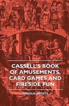 portada cassell's book of amusements, card games and fireside fun (in English)