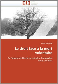 portada Le Droit Face a la Mort Volontaire