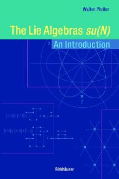 portada the lie algebras su(n): an introduction (in English)