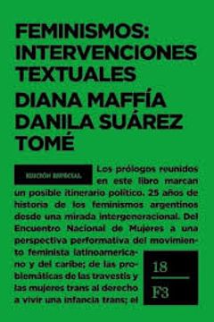 portada Feminismos: Intervenciones textuales
