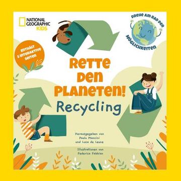 portada Rette den Planeten! Recycling. Enthält 5 Interaktive Seiten (en Alemán)