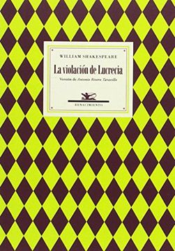 portada La Violación de Lucrecia (in Spanish)