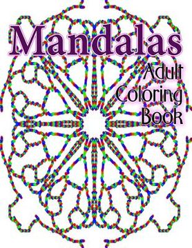 portada Mandalas Adult Coloring Book (en Inglés)