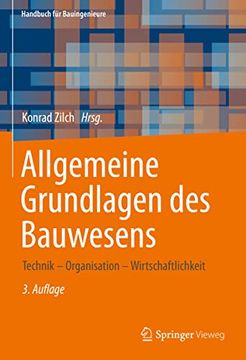portada Allgemeine Grundlagen des Bauwesens (en Alemán)