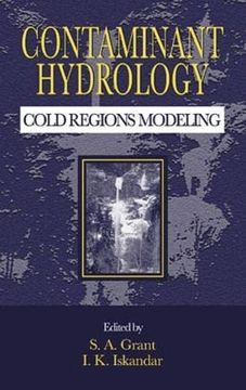 portada Contaminant Hydrology: Cold Regions Modeling (en Inglés)