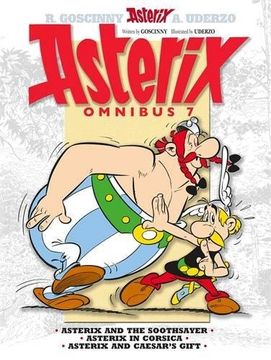 portada Asterix Omnibus 7: Includes Asterix and the Soothsayer #19, Asterix in Corsica #20, and Asterix and Caesar's Gift #21 