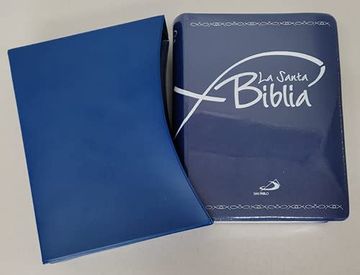 portada La Santa Biblia (Tamaño Bolsillo, con Uñeros, Escolar): Tapa Plástico (in Spanish)