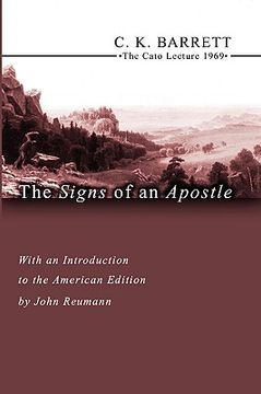 portada signs of an apostle (en Inglés)
