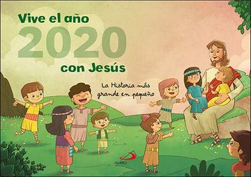 portada Calendario Pared Vive el año 2020 con Jesús: La Historia más Grande en Pequeño