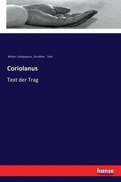 portada Coriolanus: Text der Trag (en Alemán)