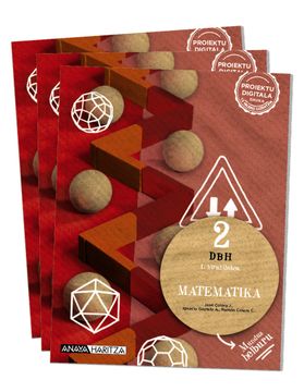 portada Matematika 2 (en Basque)