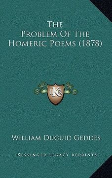 portada the problem of the homeric poems (1878) (in English)