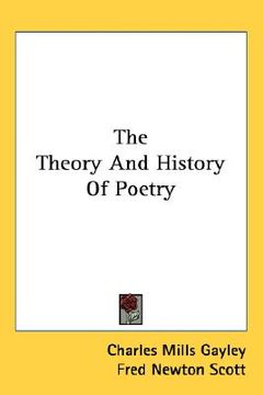 portada the theory and history of poetry (en Inglés)