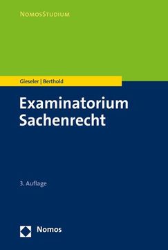 portada Examinatorium Sachenrecht -Language: German (en Alemán)
