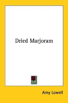 portada dried marjoram (en Inglés)