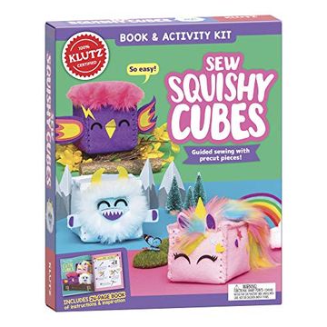 portada Easy-To-Sew Cutie Cubes (Klutz) (en Inglés)