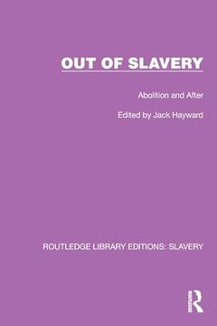 portada Out of Slavery (en Inglés)