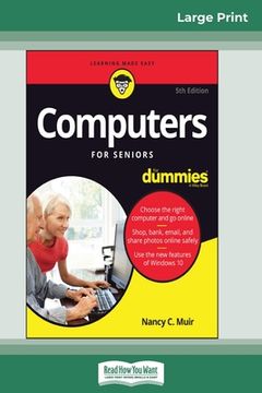 portada Computers For Seniors For Dummies, 5th Edition (16pt Large Print Edition) (in English)