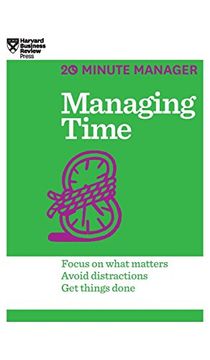 portada Managing Time (Hbr 20-Minute Manager Series) (en Inglés)