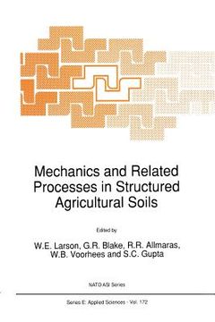 portada Mechanics and Related Processes in Structured Agricultural Soils (en Inglés)