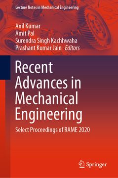 portada Recent Advances in Mechanical Engineering: Select Proceedings of Rame 2020 (en Inglés)