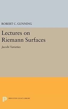 portada Lectures on Riemann Surfaces: Jacobi Varieties (Princeton Legacy Library) (en Inglés)