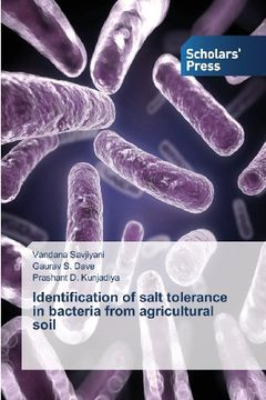 portada Identification of Salt Tolerance in Bacteria from Agricultural Soil